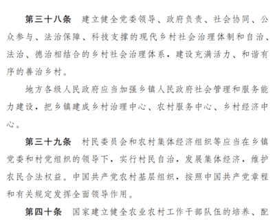 如何促進鄉村振興？這部“干貨滿滿”的《鄉村振興促進法》為你解答